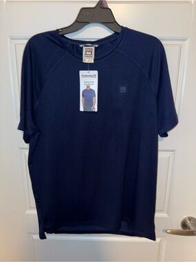 Avalanche Men's Navy Short-Sleeve Performance Tee
